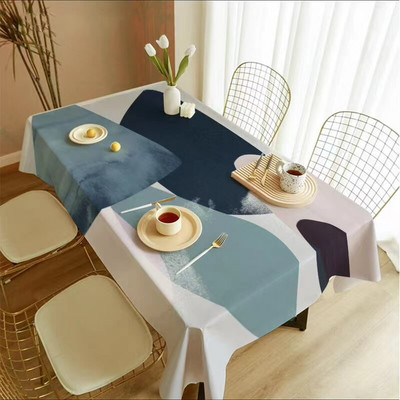 Nordic Simple téglalap alakú terítő étkezőasztalhoz, nappali asztalhuzathoz, bútor lakberendezési kandalló munkalaphoz