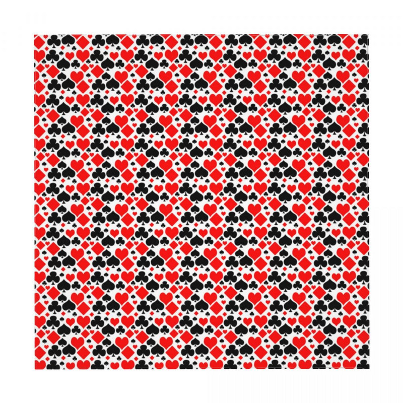 Stolnjak s printom pokera Srca Karo Tref Veleprodaja Elegantni pokrivač za stol Vanjski Poliesterski stolnjak sa prilagođenom zaštitom