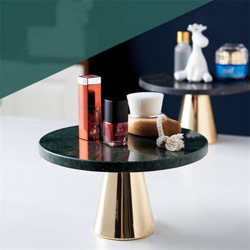 Nordic Marble Cosmetics Διακοσμητικά Δίσκος αποθήκευσης αρωμάτων Διακοσμητικό πάρτι Ξενοδοχείου Εστιατόριο Πιάτο για επιδόρπια ορεκτικών