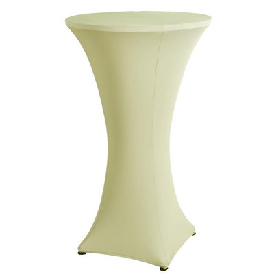 Vysoký obrus na koktailový stôl, 4 nohy, 60 cm, pózerský barový stôl, spandex, lycra, obrus, svadobná hostina, dekorácie na podujatia