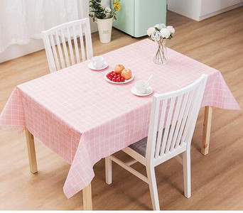 Nordijski perivi PVC stolnjak Vodootporni plastični stolnjak za jednokratnu upotrebu Prekrivač za stol Pravokutna mušena tkanina Stolna krpa
