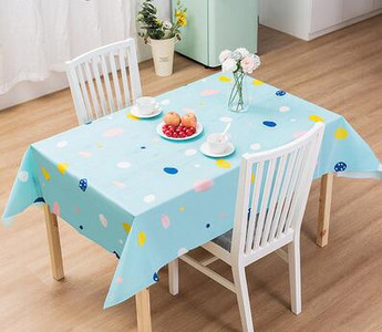 Nordijski perivi PVC stolnjak Vodootporni plastični stolnjak za jednokratnu upotrebu Prekrivač za stol Pravokutna mušena tkanina Stolna krpa