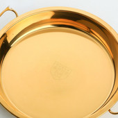 Liangpi tanjur od nehrđajućeg čelika 304 Liangpi tanjur od nehrđajućeg čelika Nova boja Liangpi tanjur Kreativni disk s ručkom Parna ploča