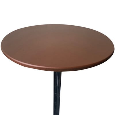 Okrúhly obrus, vodeodolný, ochranný poťah na stôl, olejotesný polyester, cateringové obrusy s elastickým okrajom, neprateľné