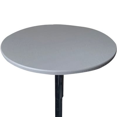 Okrúhly obrus, vodeodolný, ochranný poťah na stôl, olejotesný polyester, cateringové obrusy s elastickým okrajom, neprateľné