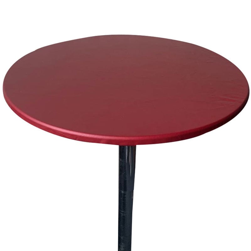 Okrúhly obrus, vodeodolný, ochranný poťah na stôl, olejotesný polyester, cateringové obrusy s elastickým okrajom, neprateľné