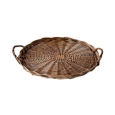 Duona Vaisiai Rotango laikymo padėklas Laikymo krepšelis Apvalus laikymo krepšelis Dėklas Pinti krepšelis Maisto pusryčių ekranas Klasikinė maisto keptuvė