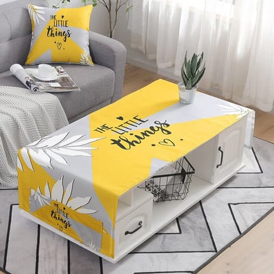 Poliesterio staltiesė Briedis Spausdintas stalo viršelis Buitinis stačiakampis darbastalio dangtelis Dulkėms atsparus staltiesė Namų dekoras Manteles