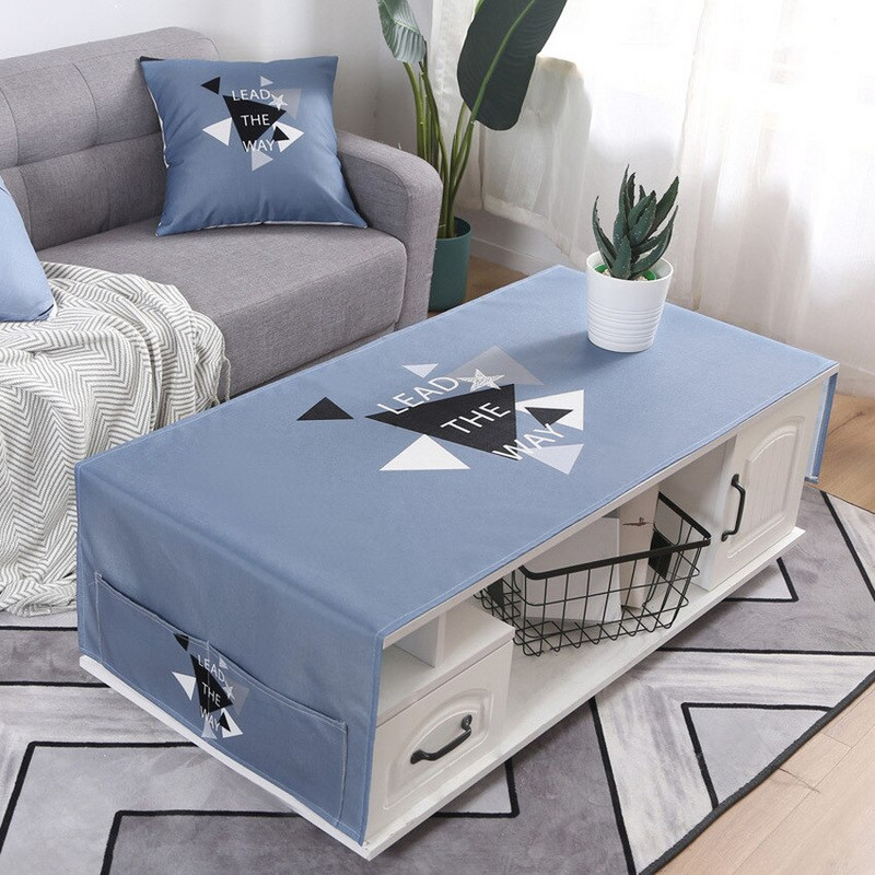 Poliesterio staltiesė Briedis Spausdintas stalo viršelis Buitinis stačiakampis darbastalio dangtelis Dulkėms atsparus staltiesė Namų dekoras Manteles