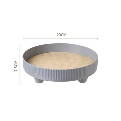 Tava de depozitare Decor pentru casa Organizator de depozitare Decoratiuni Tavi Suport pentru lumanari pentru aromaterapie Parfum Cosmetice Cafea Alimente