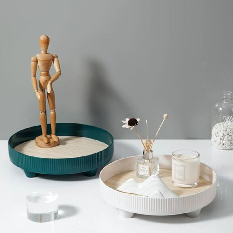 Tava de depozitare Decor pentru casa Organizator de depozitare Decoratiuni Tavi Suport pentru lumanari pentru aromaterapie Parfum Cosmetice Cafea Alimente