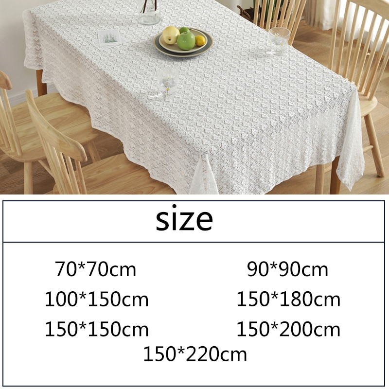 Bijeli vintage stolnjak Svadbeni dekor Čipkasti stolnjak Jacquard stolnjak Dekorativni čajni stolnjak Dekoracija kućnog stola