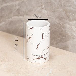 Európai stílusú kreatív fürdőszobai tárolótálca tálca hálószoba asztali fésülködőasztal ékszertartó fehér márvány tárolóállvány