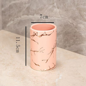 Európai stílusú kreatív fürdőszobai tárolótálca tálca hálószoba asztali fésülködőasztal ékszertartó fehér márvány tárolóállvány