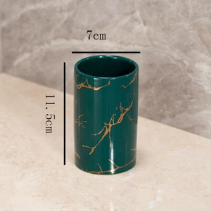 Európai stílusú kreatív fürdőszobai tárolótálca tálca hálószoba asztali fésülködőasztal ékszertartó fehér márvány tárolóállvány