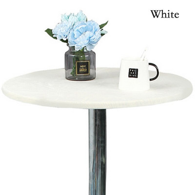 Daugkartinio naudojimo kokteilių staltiesė aksominė elastinga prigludusi tampri staltiesė apvaliais kraštais stalo užvalkalas 60/70/80/90/100/120/150 cm