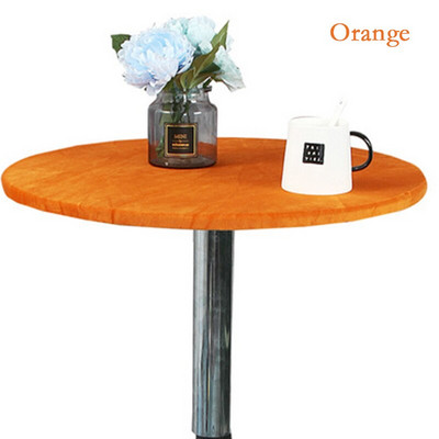 Daugkartinio naudojimo kokteilių staltiesė aksominė elastinga prigludusi tampri staltiesė apvaliais kraštais stalo užvalkalas 60/70/80/90/100/120/150 cm