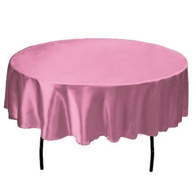 Față de masă rotundă de 145 cm, din satin, lucrată manual, pentru acasă, mese de nuntă, restaurant, petrecere, decorațiuni de Crăciun, verde
