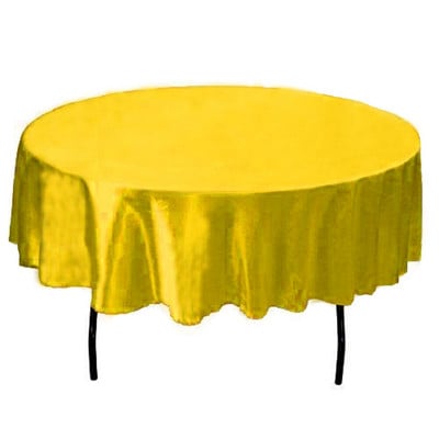 Față de masă rotundă de 145 cm, din satin, lucrată manual, pentru acasă, mese de nuntă, restaurant, petrecere, decorațiuni de Crăciun, verde