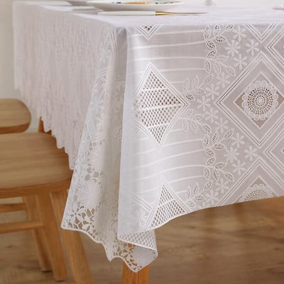 Τραπεζομάντιλο Αδιάβροχο και αδιάβροχο Λαδί Lace Pvc Σπίτι Σαλόνι Ξενοδοχείου Τραπεζομάντιλο Τραπεζομάντιλο Γραφείο