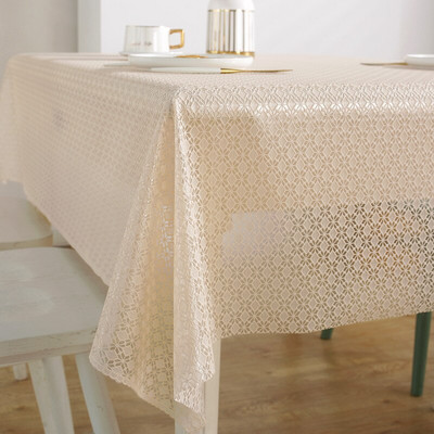 Τραπεζομάντιλο Αδιάβροχο και αδιάβροχο Λαδί Lace Pvc Σπίτι Σαλόνι Ξενοδοχείου Τραπεζομάντιλο Τραπεζομάντιλο Γραφείο