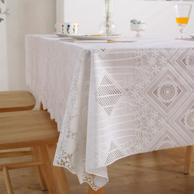 Τραπεζομάντιλο Αδιάβροχο και αδιάβροχο Λαδί Lace Pvc Σπίτι Σαλόνι Ξενοδοχείου Τραπεζομάντιλο Τραπεζομάντιλο Γραφείο