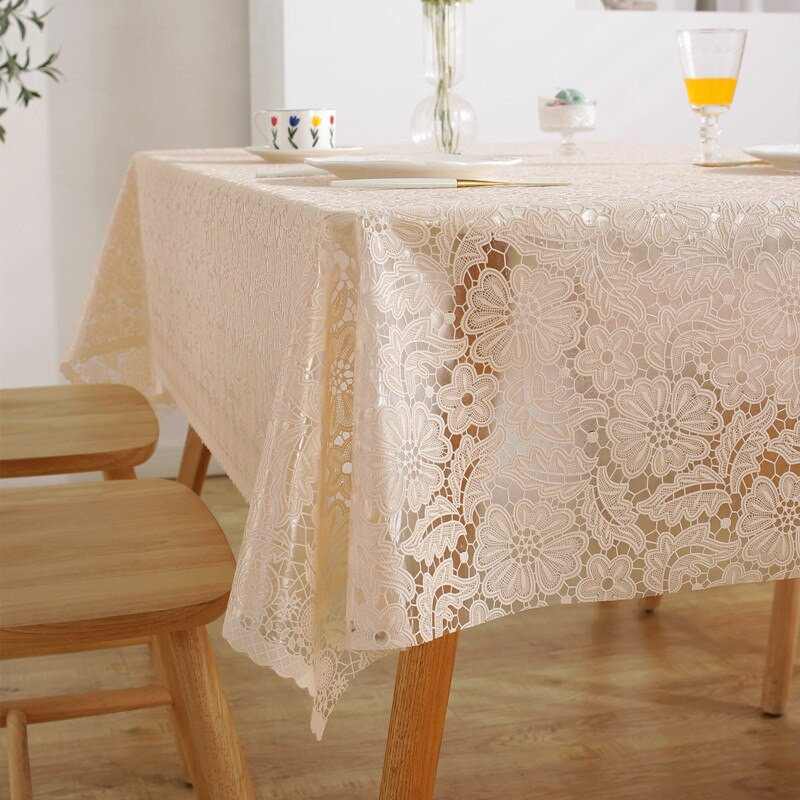 Τραπεζομάντιλο Αδιάβροχο και αδιάβροχο Λαδί Lace Pvc Σπίτι Σαλόνι Ξενοδοχείου Τραπεζομάντιλο Τραπεζομάντιλο Γραφείο