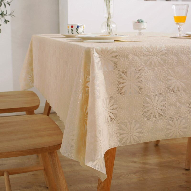 Τραπεζομάντιλο Αδιάβροχο και αδιάβροχο Λαδί Lace Pvc Σπίτι Σαλόνι Ξενοδοχείου Τραπεζομάντιλο Τραπεζομάντιλο Γραφείο