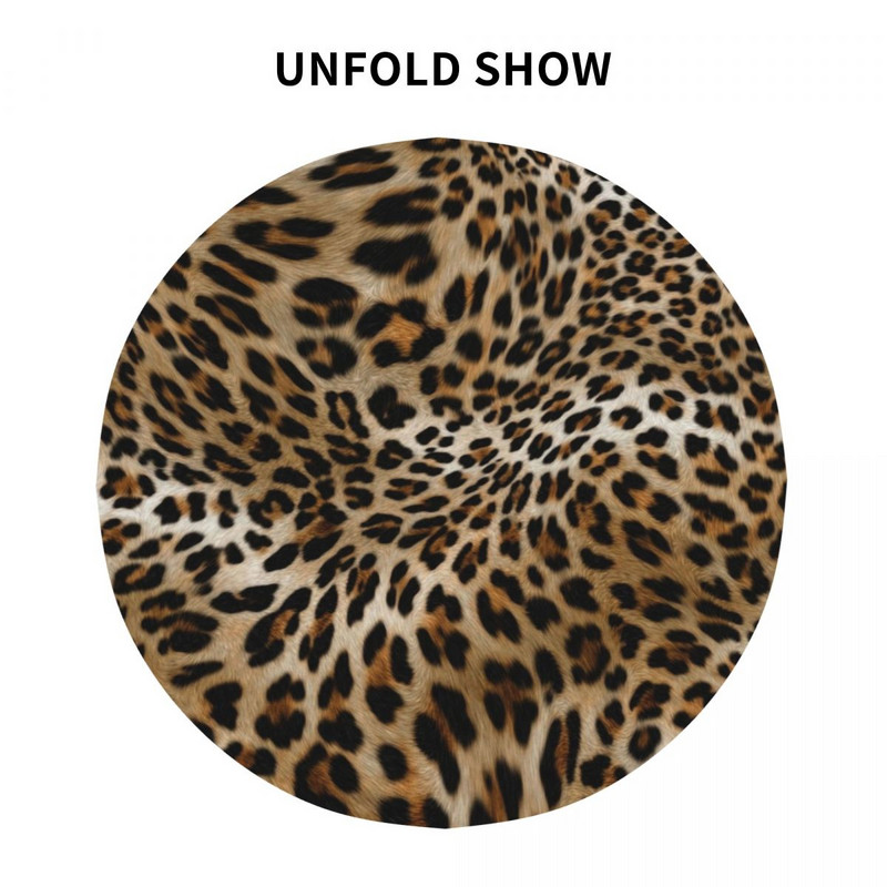 Obrus s leopardím vzorom, módny zvierací veľkoobchod, kawaii obrus, banketová potlač, ochrana, polyesterový obrus