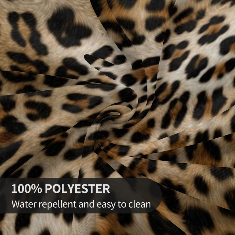Obrus s leopardím vzorom, módny zvierací veľkoobchod, kawaii obrus, banketová potlač, ochrana, polyesterový obrus