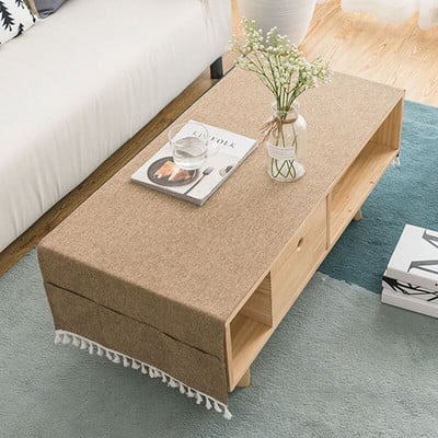 Nordic Living Room Dohányzóasztal Abrosz Négyszögletes Modern Egyszerű Tea Asztalterítő Asztalterítő TV Szekrény Huzat Törölköző