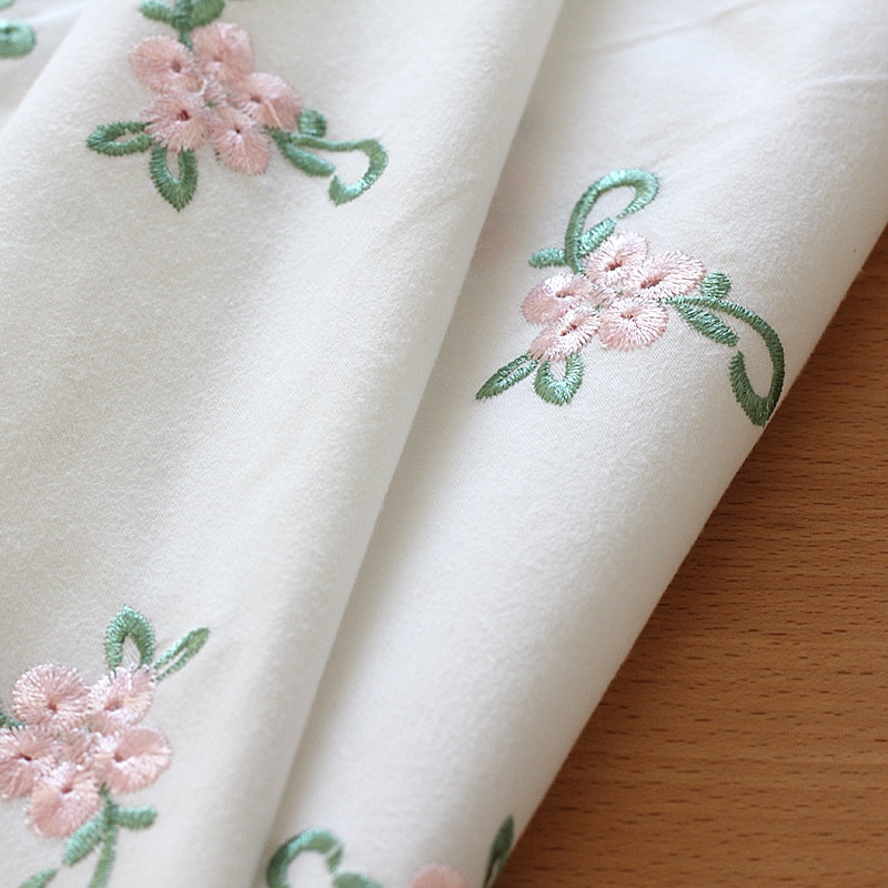 FSISLOVER Pastoracinė medvilninė staltiesė Retro staltiesė stalo siuvinėjimui Stačiakampė audinys Obrus Tafelkleed mantel de mesa