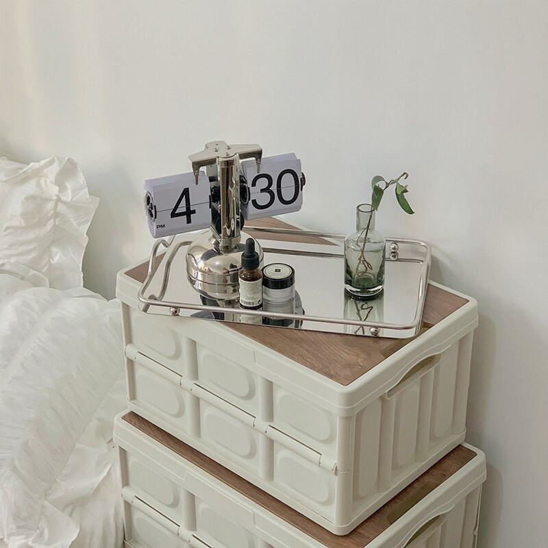 CuteLife Metalni pravokutnik Pladanj za odlaganje kolača Kuhinjski pribor Hrana Nakit Stolni pladanj Kućni dekor Voće Roštilj Posuđe za čaj Posuđe