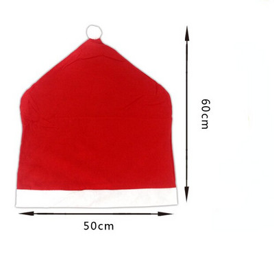 Novi božićni ukrasi Otisnuti navlake za stolice Stolnjaci Home Decor All Inclusive Rastezljive navlake za stolice Dekoracije stolova za zabave