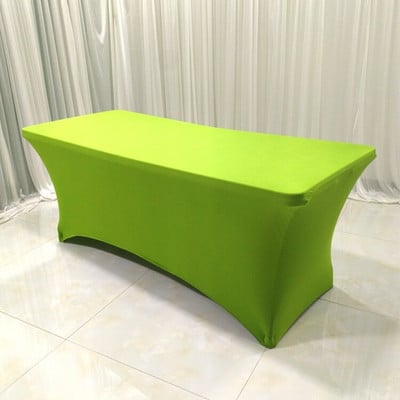 Obrus na párty Spandex Lycra Stôl Cover pre svadobnú hostinu Hotel Home Decoration Výstava Show Stretnutie Cocktail Table Cover