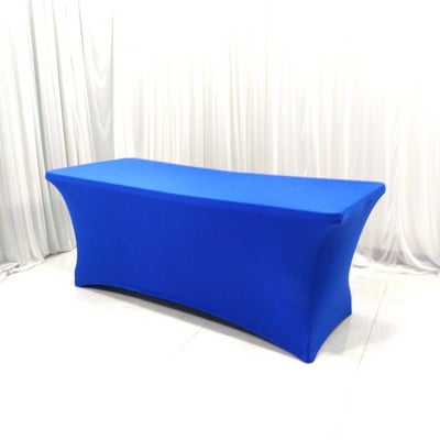Obrus na párty Spandex Lycra Stôl Cover pre svadobnú hostinu Hotel Home Decoration Výstava Show Stretnutie Cocktail Table Cover