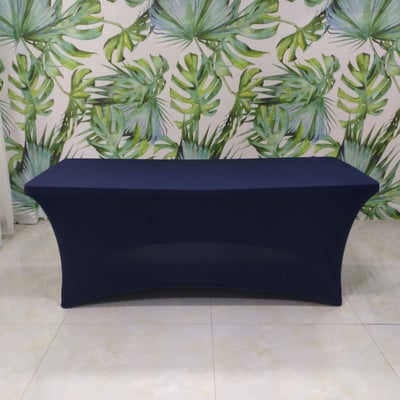 Obrus na párty Spandex Lycra Stôl Cover pre svadobnú hostinu Hotel Home Decoration Výstava Show Stretnutie Cocktail Table Cover