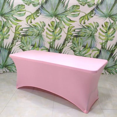 Obrus na párty Spandex Lycra Stôl Cover pre svadobnú hostinu Hotel Home Decoration Výstava Show Stretnutie Cocktail Table Cover