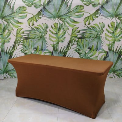 Obrus na párty Spandex Lycra Stôl Cover pre svadobnú hostinu Hotel Home Decoration Výstava Show Stretnutie Cocktail Table Cover