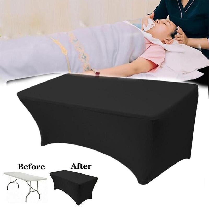 Obrus na párty Spandex Lycra Stôl Cover pre svadobnú hostinu Hotel Home Decoration Výstava Show Stretnutie Cocktail Table Cover