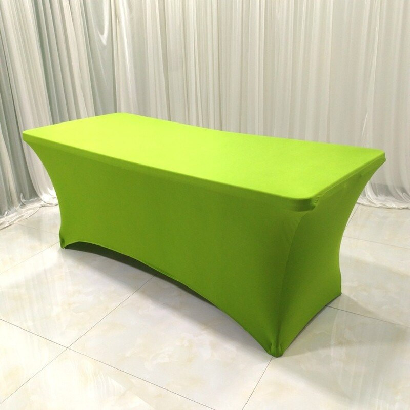 Obrus na párty Spandex Lycra Stôl Cover pre svadobnú hostinu Hotel Home Decoration Výstava Show Stretnutie Cocktail Table Cover