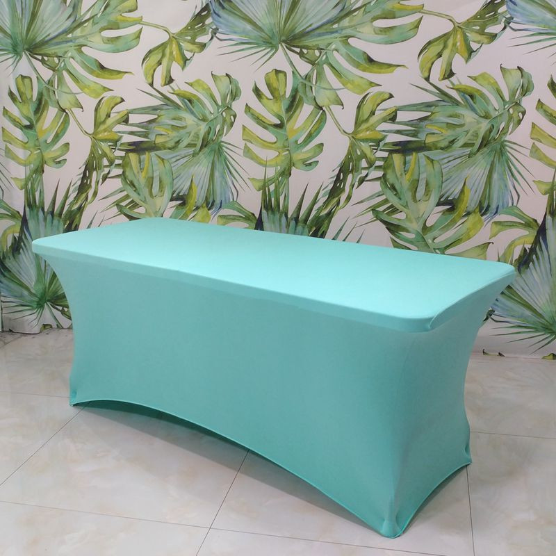 Obrus na párty Spandex Lycra Stôl Cover pre svadobnú hostinu Hotel Home Decoration Výstava Show Stretnutie Cocktail Table Cover
