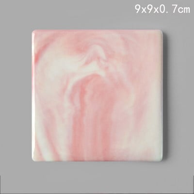 Šiaurės šalių keramikos padėklo paprastumo kontūrai aukso marmuro tekstūra Mažas laikymo padėklas Kavos puodelio kilimėlis Svetainės valgomojo stalo dekoras