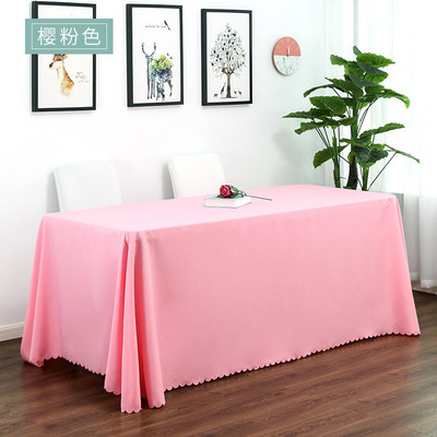 Šareni pokrivač za svadbeni stol Stolnjak Kvadratni pravokutnik Poliestersko stolno rublje Hotelski banketni stolovi Dekoracija Veleprodaja