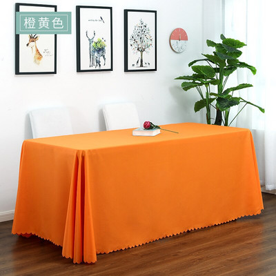 Šareni pokrivač za svadbeni stol Stolnjak Kvadratni pravokutnik Poliestersko stolno rublje Hotelski banketni stolovi Dekoracija Veleprodaja