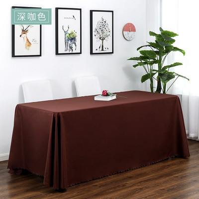 Šareni pokrivač za svadbeni stol Stolnjak Kvadratni pravokutnik Poliestersko stolno rublje Hotelski banketni stolovi Dekoracija Veleprodaja