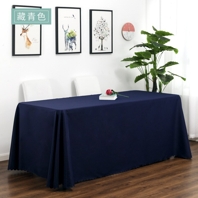 Šareni pokrivač za svadbeni stol Stolnjak Kvadratni pravokutnik Poliestersko stolno rublje Hotelski banketni stolovi Dekoracija Veleprodaja