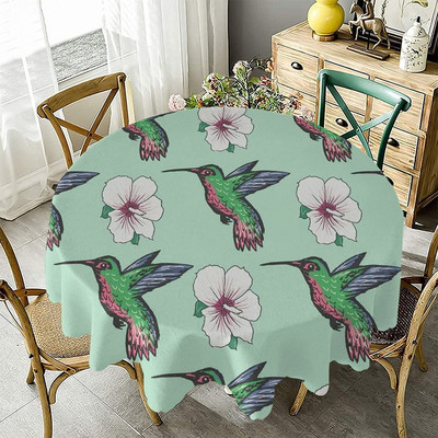 Față de masă rotundă de 60 de inchi, cu trei păsări zgomote, pentru bucătărie