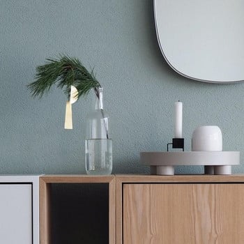 Nordic Minimalist Storage Box Στρογγυλός Πλαστικός Δίσκος αποθήκευσης Σαλόνι Cosmetic Sundries Orgnizer Διακόσμηση σπιτιού