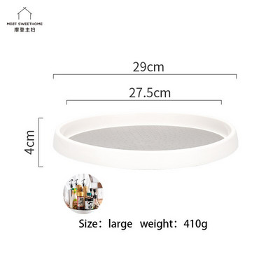 Forgatható konyhai fűszerezés tároló rendszerező fűszeres polc állvány csúszásmentes fűszertartó üvegek Fűszeres üvegek Tálca Konyhai kiegészítők